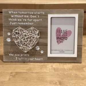 Vilight String Art Pet Remembrance Picture Frame NIB